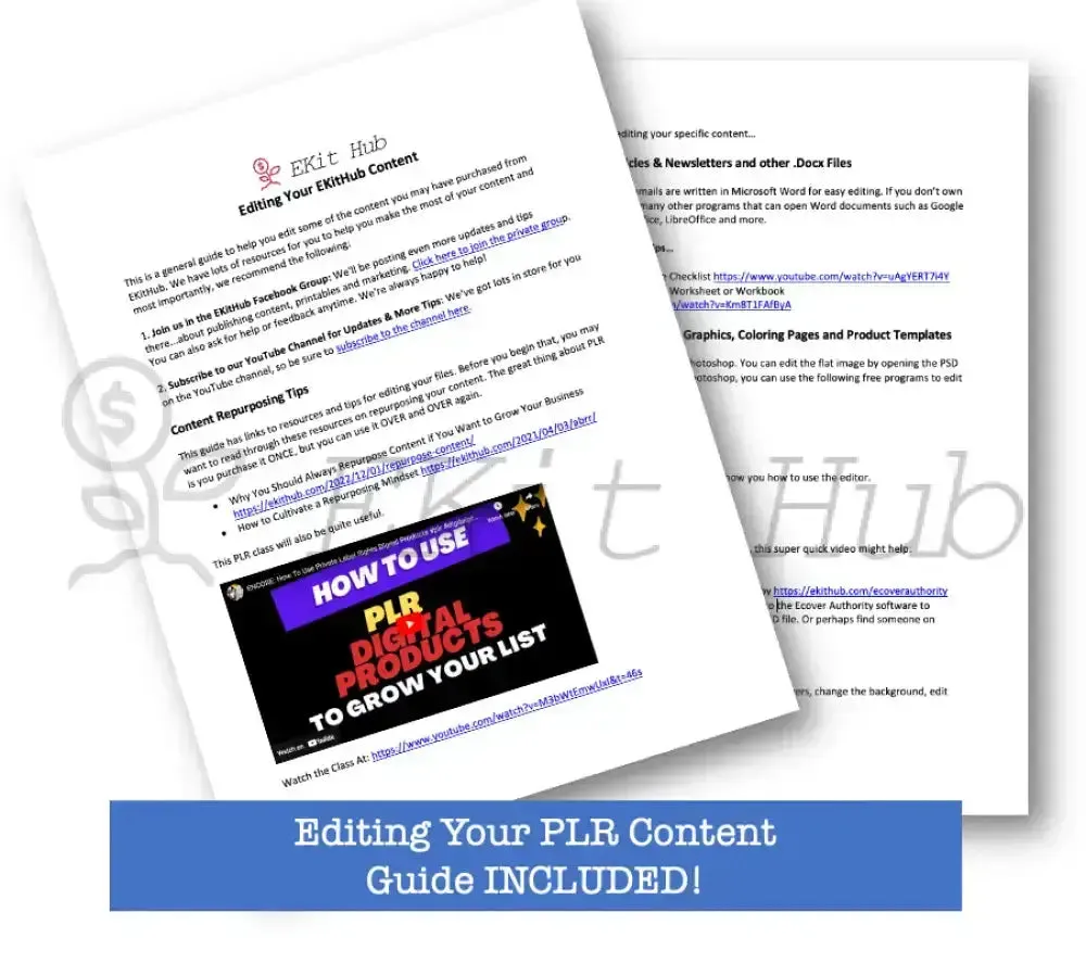 Work at Home Calendar PLR