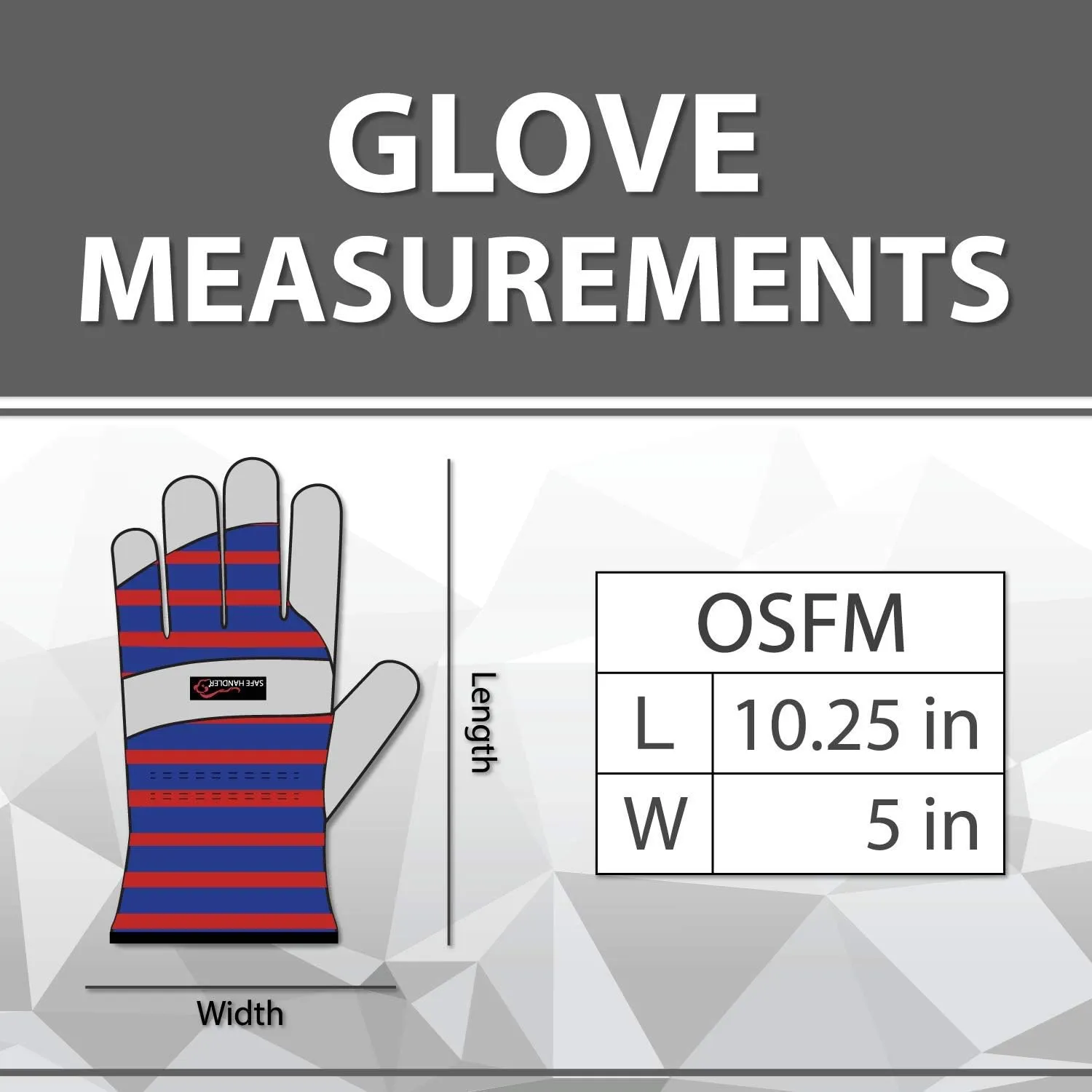 Work Leather Gloves with Cool Cotton Lined Backing Lightweight & Versatile Split Leather Safety Cuff Work Gloves
