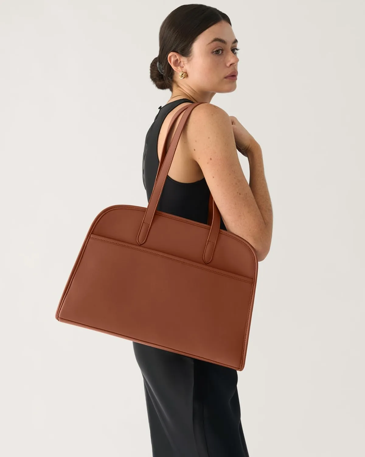 Work Tote Bags for Women 15.6 Inch - Laptop Tote Bag with Zip Compartments - Briefcase for Women Professional for Computer