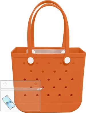 X-Large Rubber Tote Bag Waterproof Beach Washable Handbag Storage Bags Durable Modern Travel SportsTote Bag