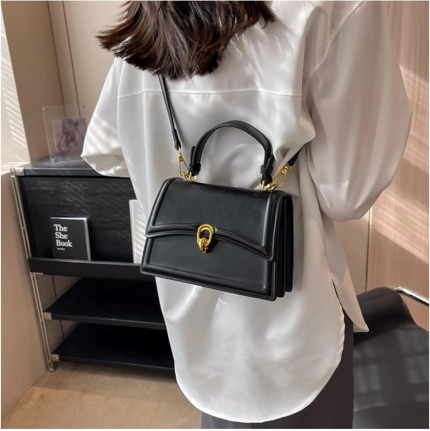 XTAPAN small purses trendy mini purses for women crossbody small square bag top handle bag crossbody bag shoulder bag