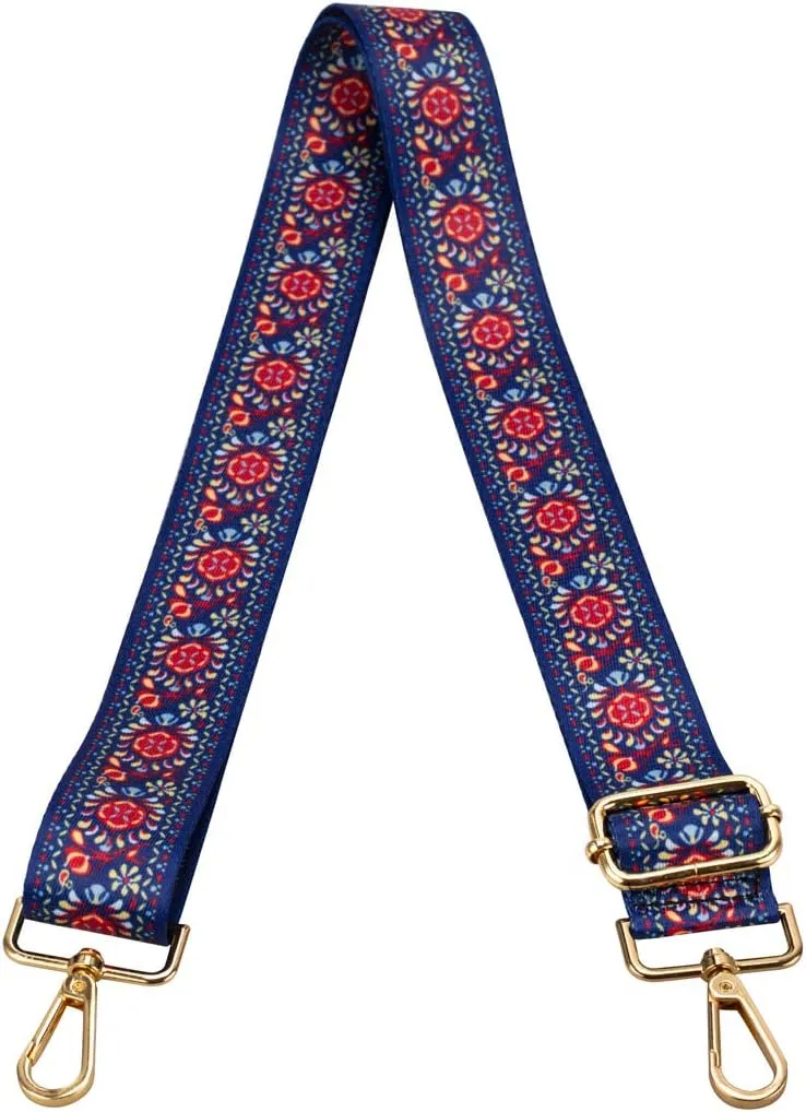 ZANQANO Crossbody Strap for Purses Replacement Adjustable Guitar Multicolor Style Handbag Straps