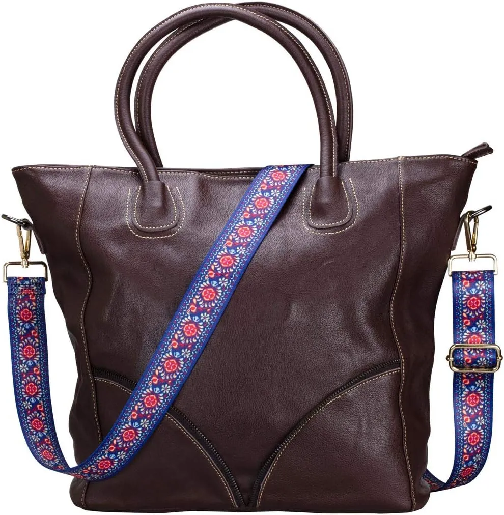 ZANQANO Crossbody Strap for Purses Replacement Adjustable Guitar Multicolor Style Handbag Straps