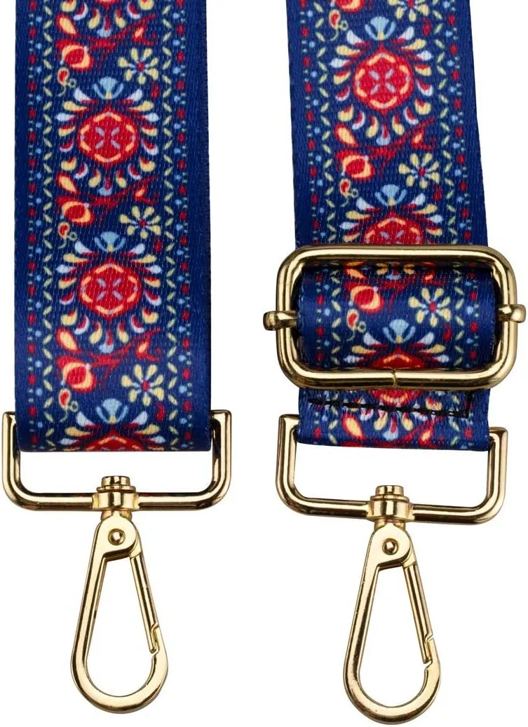 ZANQANO Crossbody Strap for Purses Replacement Adjustable Guitar Multicolor Style Handbag Straps