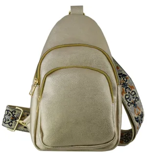 Zara Sling Bag - Champagne Gold